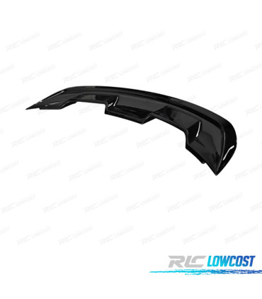 SPOILER FORD MUSTANG 10-14 LOOK GT500 NERO LUCIDO
