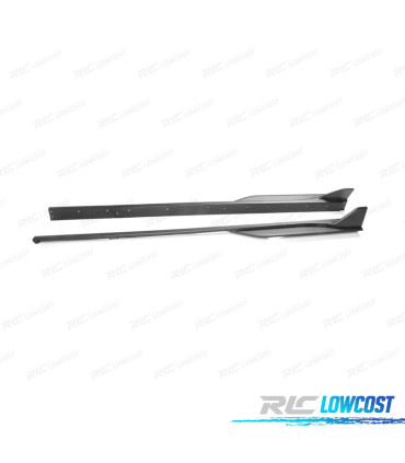 ESTENSIONI MINIGONNE FORD MUSTANG V6 GT 10-14 LOOK GT500 NERO OPACO