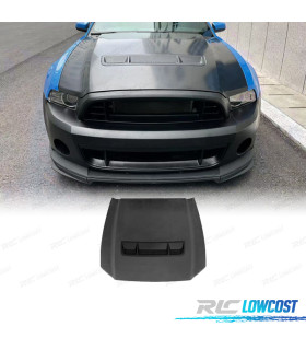 COFANO FORD MUSTANG V6 GT 10-14 LOOK GT500 ALLUMINIO