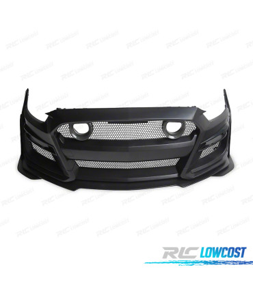 PARAURTI ANTERIORE FORD MUSTANG 15-17 LOOK GT500 GRIGLIA LUCE LED