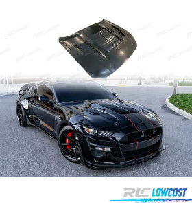 COFANO FORD MUSTANG 15-17 LOOK GT500 KR ALLUMINIO