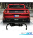 DIFFUSORE FORD MUSTANG 18-23 LOOK GT DOPPIA USCITA