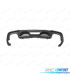 DIFFUSORE FORD MUSTANG 18-23 LOOK GT350 DOPPIA USCITA