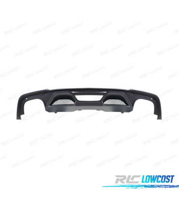 DIFFUSORE FORD MUSTANG 15-17 LOOK GT500 DOPPIA USCITA