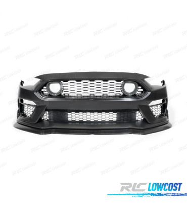 PARAURTI ANTERIORE PER FORD MUSTANG 18-23 LOOK MACH 1 GRIGLIA LUCE LED