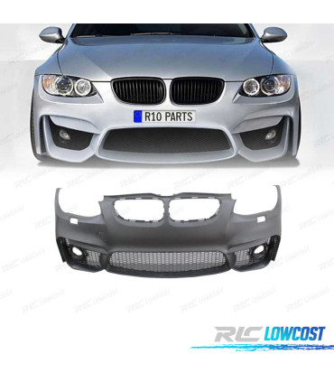 PARAURTI ANTERIORE PER BMW E92 LCI 10-14 LOOK M4 PDC