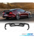 DIFFUSORE FORD MUSTANG 18-23 LOOK GT350 DOPPIA USCITA