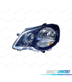 FANALE SINISTRO VOLKSWAGEN VW POLO VI 05-09 NERO