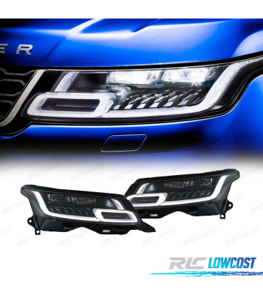 FARI RANGE ROVER SPORT L494 13-17 LOOK LED DINAMICO 18-