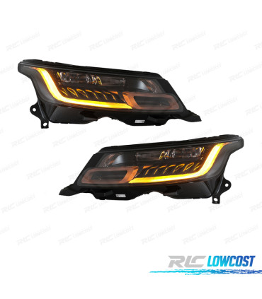 FARI RANGE ROVER SPORT L494 13-17 LOOK LED DINAMICO 18-