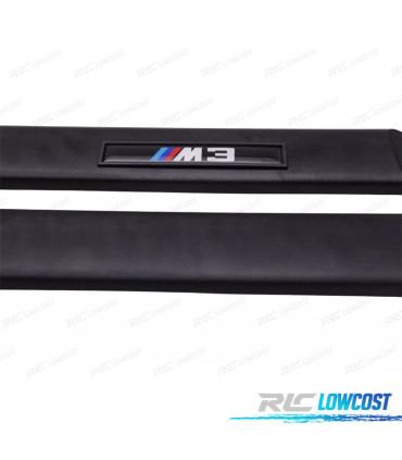 LISTELLI LATERALI PORTA PER BMW E36 LOOK M3 COUPÉ CABRIO