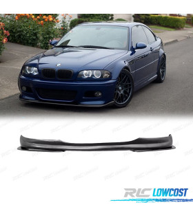 SPOILER LIP BMW E46 98-07 LOOK M3 NERO OPACO
