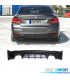 DIFFUSORE BMW F22 F23 LOOK M PERFORMANCE NERO OPACO OO---OO
