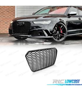 GRIGLIA AUDI A6 C7 4G 11-14 LOOK RS6 2020 NERO LUCIDO