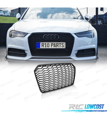 GRIGLIA AUDI A6 C7 4G 14-18 LOOK RS6 2020 NERO OPACO