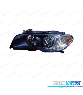 FANALE SINISTRO + FRECCIA BMW SERIE 3 E46 COUPÉ FONDO NERO