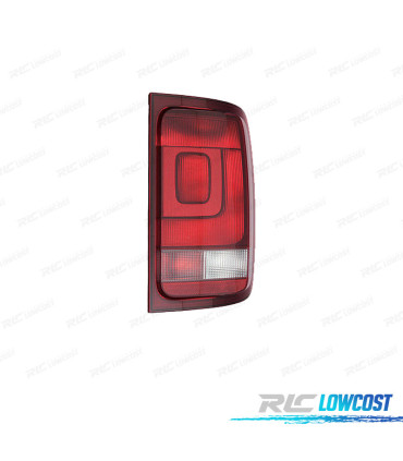 FANALE DX VOLKSWAGEN VW AMAROK 13-19 BIANCO ROSSO AFFUMICATO
