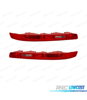 FANALI AUDI Q7 10-15 BIANCO ROSSO