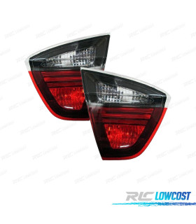 FANALI BMW E90 4P 05-08 FUMÉ ROSSO