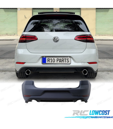 PARAURTI POSTERIORE VOLKSWAGEN VW GOLF 7.5 17-20 LOOK GTI