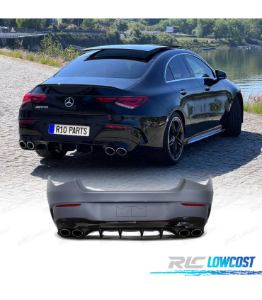 PARAURTI POSTERIORE MERCEDES CLA W118 LOOK AMG CLA45S 19-23