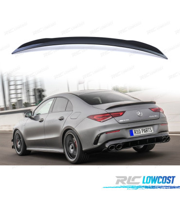 SPOILER ALARE MERCEDES CLA W118 20-24 AMG NERO LUCIDO