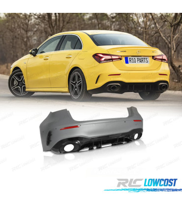PARAURTI POSTERIORE MERCEDES CLASSE A W177 19-24 LOOK AMG A35