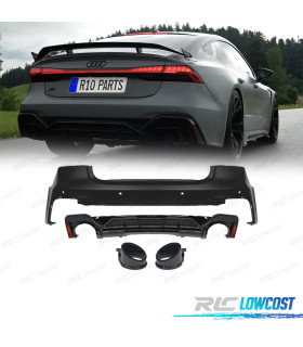 PARAURTI POSTERIORE AUDI A7 A7L 19-23 LOOK RS7-ABT