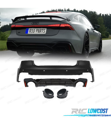 PARAURTI POSTERIORE AUDI A7 A7L 19-23 LOOK RS7-ABT