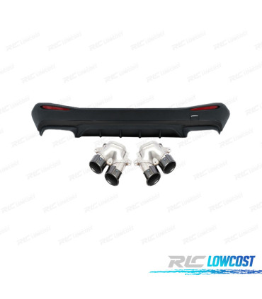 DIFFUSORE PER MERCEDES W254 23- LOOK GLC 43 NERO