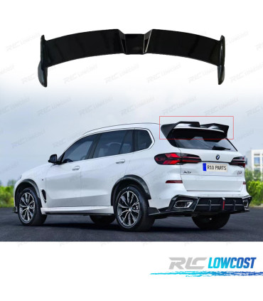 SPOILER ALETTONE BMW X5 G05 18- NERO LUCIDO