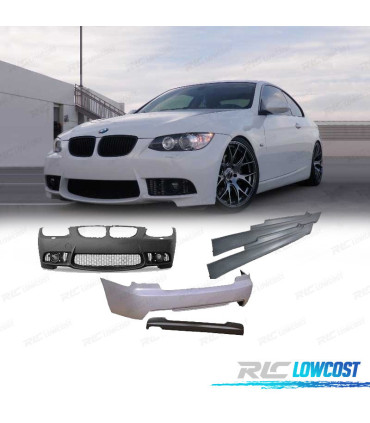 KIT CARROZZERIA BMW E92 06-10 LOOK M3 SENZA PDC CON LAVAFARI