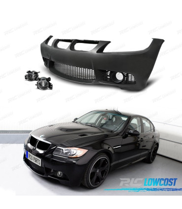 PARAURTI ANTERIORE BMW E90 91 05-08 LOOK M3 SRA ANTINEBBIA