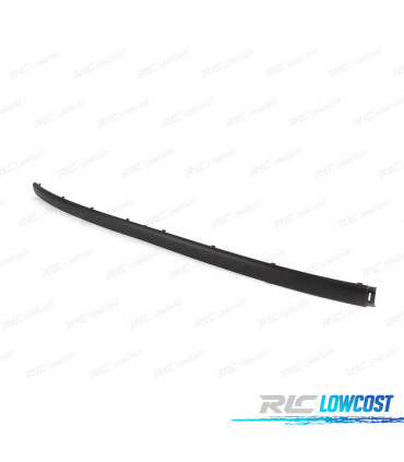 MODANATURA CENTRALE PARAURTI POSTERIORE BMW E46 SEDAN 98-01 NERO OPACO