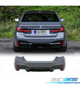 PARAURTI POSTERIORE BMW G30 LCI 21-23 LOOK M5 DOPPIA USCITA