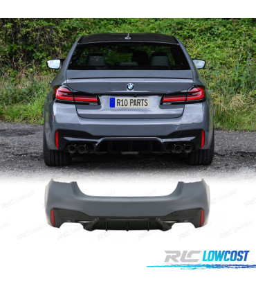 PARAURTI POSTERIORE BMW G30 LCI 21-23 LOOK M5 DOPPIA USCITA