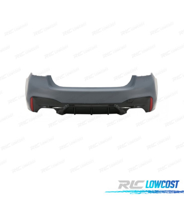 PARAURTI POSTERIORE BMW G30 LCI 21-23 LOOK M5 DOPPIA USCITA