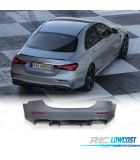 PARAURTI POSTERIORE MERCEDES W213 21-24 LOOK AMG E63S DIFFUSORE