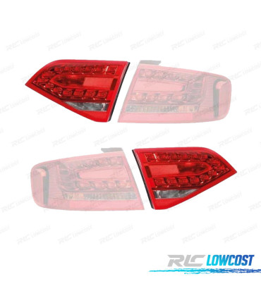 FANALI A LED AUDI A4 08-11 INTERNI