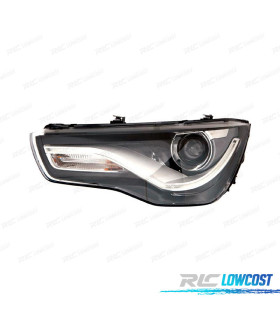 FANALE SINISTRO XENO AUDI A1 10-14 DRL NERO