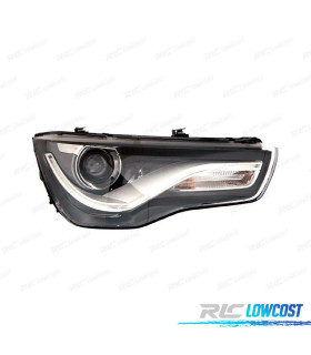 FANALE DX XENON AUDI A1 10-14 DRL NERO