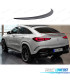 SPOILER ALETTA BAULE MERCEDES GLE COUPE C167 19-23 LOOK AMG NERO LUCIDO
