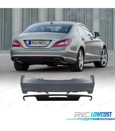 PARAURTI POSTERIORE MERCEDES CLASSE CLS W218 11-14 LOOK AMG