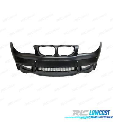 PARAURTI ANTERIORE BMW E81 E82 E88 06-10 LOOK 1M PDC + CONDOTTE D'ARIA