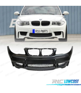 PARAURTI ANTERIORE BMW E81 E82 E88 06-10 LOOK 1M PDC + CONDOTTE D'ARIA