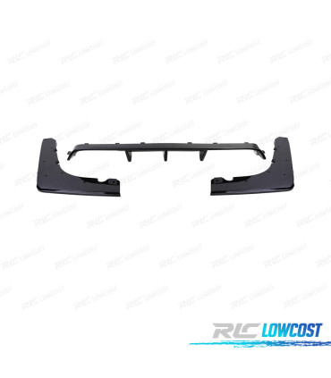 DIFUSORE BMW M3 F80 M4 F82 F83 14- NERO LUCIDO M PERFORMANCE