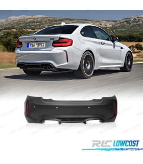 PARAURTI POSTERIORE BMW F22 F23 13-17 LOOK M2C PDC