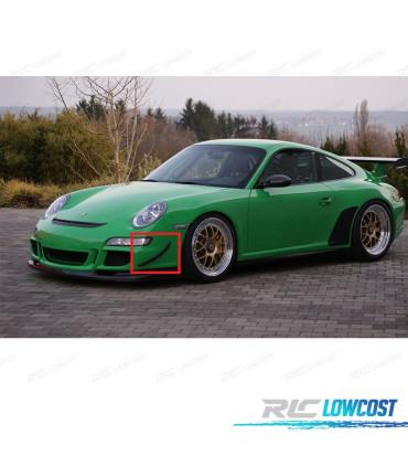 SPOILER ANTERIORE LATERALE PER PORSCHE 911 996 997 97-04 04-08