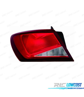 FANALE SINISTRO SEAT LEON 12-17 BIANCO ROSSO