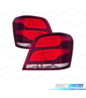 FANALI A LED MERCEDES GLK X204 12-15 ROSSO